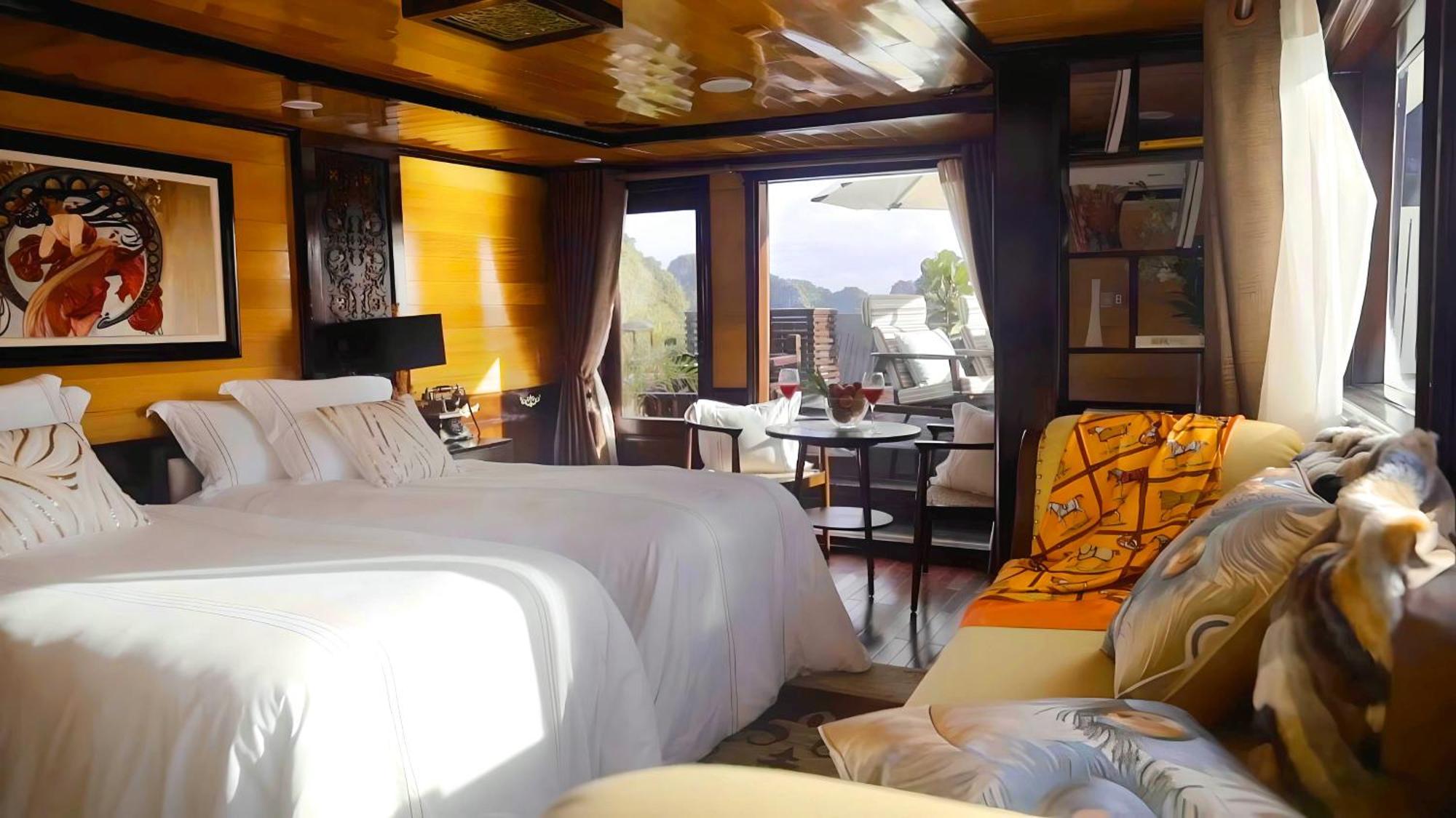 Hera Grand Luxury Cruise Ha Long Esterno foto